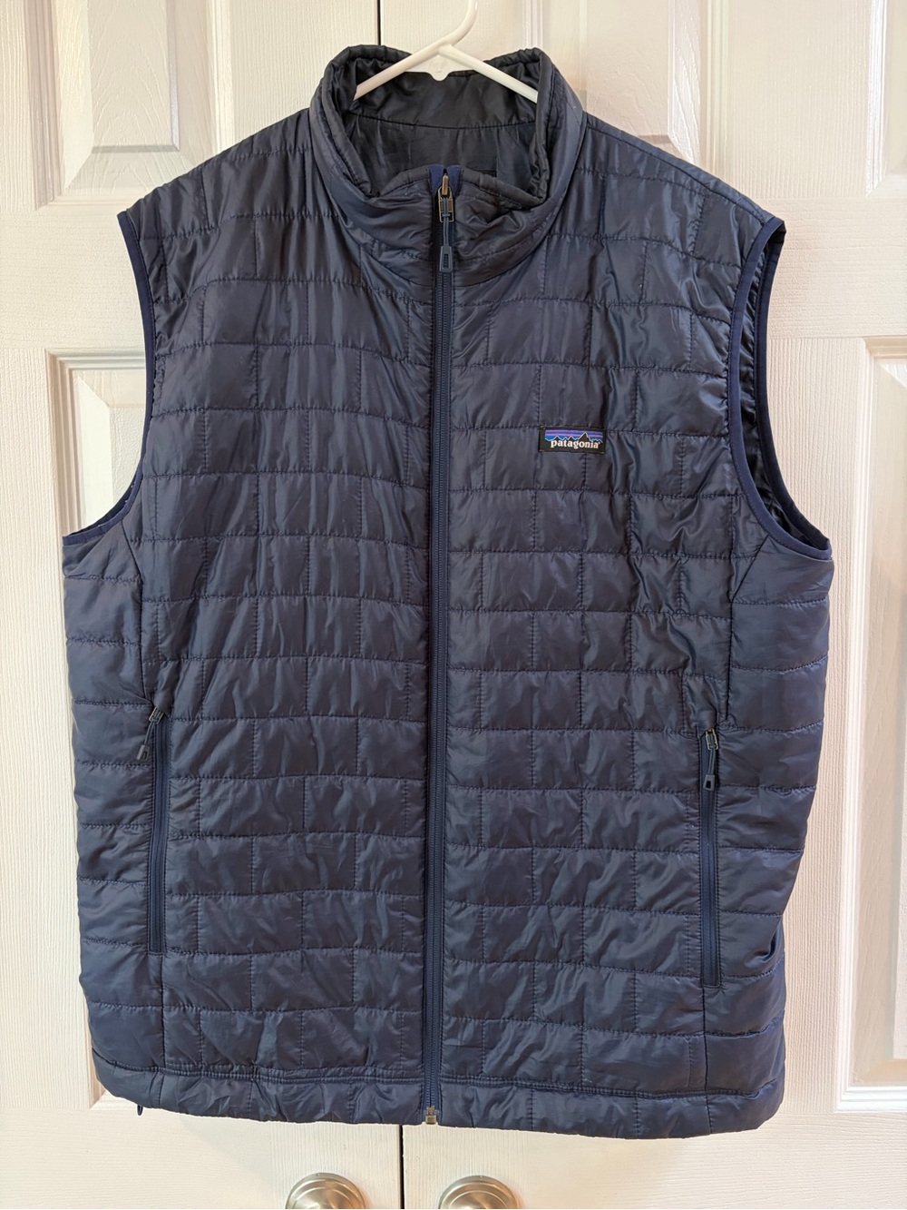 Patagonia Navy Nano Puff Vest Size L